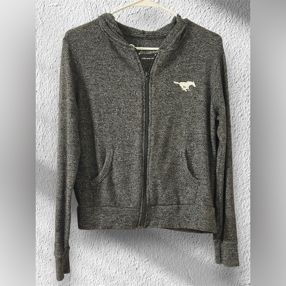 Alta Gracia Grey Zip Up Jacket with horse logo - Picture 1 of 2